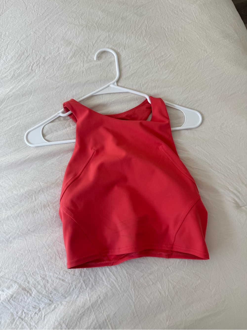 lululemon athletica Red High-Neck Cropped Tank